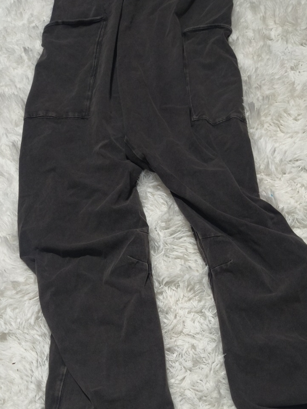Free People Hotshot Onesie Dark Gray Small - Picture 2 of 5